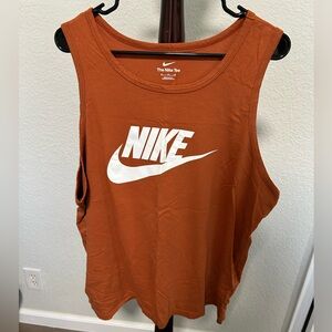 Nike Burnt Orange Tank Top